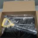 Snow Shovel for Driveway 17-Inch Wide Ergonomic Heavy Duty Snow Removal Winter Tool 57 Long with Bent Handle Aluminum Edge Sharp Blade for Car Garage