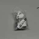 Retractable Badge Holder with Carabiner Reel Clip and Key Ring for ID Card Key Keychain Holders Black 9 Pieces by Moever