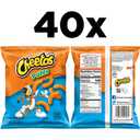 Cheetos Cheese Flavored Snacks, Puffs, 0.875 Ounce (Pack of 40) (EXP 07/15/25)