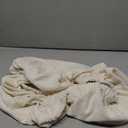 H.VERSAILTEX Super Stretch Couch Cushion Covers Sofa Cushion Slipcovers Jacquard Fabric Individual Seat Couch Slipcover Sets for Pets with Elastic Bottom(3 Packs Cushion Sofa Covers, Ivory)