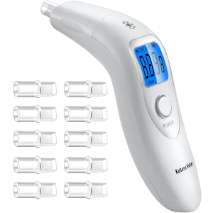 Breath Ketosis Meter for Tracking Ketosis Levels - Portable Home Ketosis Breath Tester High-Accuracy Ketone Breath Analyzer with 10 Washable Mouthpieces - Achieve Your Ketosis Goals