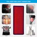 LED Light Therapy Device Pad Full Body Covered pad 660&850nm,Home use Red Light Therapy or Near Infrared Light Therapy