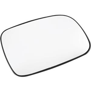 Car Rearview Right Passenger Side Heated Mirror Glass Replacement W/Backing Plate for Jeep Grand Cherokee 1999-2004 Replacement