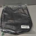 ELIZO Full Grain Italian Leather Bible Cover - Soft Zippered Carrying Case for Men & Women, Church Bag, Book Holder, Religious Gift (Black, XL)