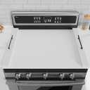 Noodle Board Stove Top Covers - White Wooden Stove Cover with Handles for Gas Burners & Electric Stove - 30 x 22 inches Kitchen Counter Extension