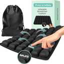 Inflatable Cushion for Pressure Relief – Inflatable Air Seat Cushion for Wheelchairs, Tailbone & Coccyx Support Pad, Anti-Slip Travel Seat Cushion for Office Chair, Car & Wheelchair (18x16)