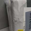 Daite King Size Duvet Cover Set, White/Green Flower Pattern