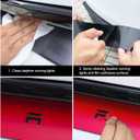 for Tesla TPU PPF Paint Protective Film Model Y Juniper Accessories 2025 2026 PPF Sticker Exterior Model Y Daytime Running Lights Trim Film Precut Protective Film Red
