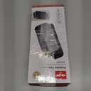 2 x Case Set for Switch 2 Case, Switch 2 Grip Accessories, Includes 1 Protective Case with Clear PC Back and TPU Ergonomic Grip, 2 9H Tempered Glass Screen Protectors, 8 Joycon Caps, and 8 Dust Plugs