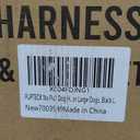 PUPTECK No Pull Dog Harness for Large, Adjustable Reflective Dog Harness with Handle Easy Control, Comfortable Soft Padded Pet Vest Harness for Large Dogs, Black L