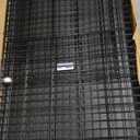MidWest Homes for Pets Newly Enhanced Single & Double Door iCrate Dog Crate, Includes Leak-Proof Pan, Floor Protecting Feet, Divider Panel & New Patented Features (48.0"L x 30.0"W x 33.0"H, Black)