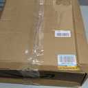 Wall Clock Analog 16 Inch Black Battery Operated Silent Clock