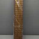LazBlinds No Tools No Drill Cordless Bamboo Roman Shades, Light Filtering Window Treatment, Roll Up Bamboo Blinds for Window 26'' W x 64'' H, Ceylon Light Russet