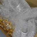 Irenare 100 Pcs 7 oz Plastic Martini Glasses and Cocktail Picks Set Disposable Clear Cocktail Dessert Glasses Unbreakable Mini Cups for Wedding Party Wine Appetizers Food