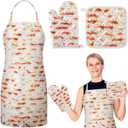 Blushtier Passover Kitchen Accessories Sets, Including Kitchen Apron, Pot Holder, Oven Mitt Passover Gifts for Home Seder