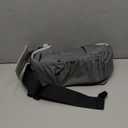 Momcozy Portable Baby Carrier  Compact & Lightweight, Adjustable for Travel, Fold & Go Convenient Storage Hip Pouch, Wide Shoulder Straps, Soft Skin-Friendly Fabric, for Babies 1235 lbs (Grey)