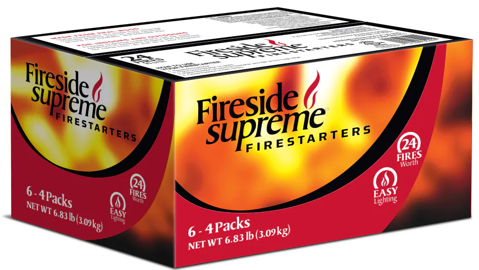 Fireside Supreme Firestarters 6-4 Packs