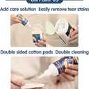 3 x UNIPAWS Pet Tear Stain Remover & Eye Area Cleaner  Vet-Recommended Grooming Solution for Dogs & Cats  Reduces Stains, Comforts Watery, Itchy Eyes  Probiotic & Plant-Based Formula, 5.1 fl oz