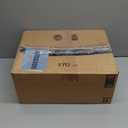 LIHONG Stainless Steel Cat Litter Box, XL Metal with Lid, Cat Litter Pan for Large Cats, Non-Sticky Large Kitty Litter Box, Anti-Leakage, 23.5" X 15.5" X 14" XXL