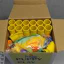 Dewonch Puppy Play Gym with 8 Hanging Toys, Small Dogs Indoor Jungle Gym, PVC Frame with Bungee Straps Enrichment Activity Center