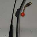 Universal UTV & Golf Cart Wiper Blade with Manual Wiper Arm Kit | Heavy-Duty All-Weather Sintered Metal Design for Polaris/Club Car/Yamaha | Easy Tool-Free Installation