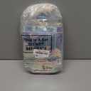 Sherr 16 Pcs Holographic Small Gift Bag Reusable Iridescent Clear Bags for Women PVC Plastic Goodie Holder with Handles for Shopping Christmas Holiday Gift Party Favor(5.91" x 6.3" x 2.76",Rainbow)