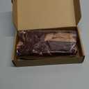 Riceshoot 24 Pcs Christmas Velvet Bows 4.5 x 8.6 inch Vintage Bow Christmas Tree Decorations Xmas Ornaments for Wreath Gifts Wrapping Garland Indoor Outdoor Holiday Party Decor (Dark Brown)