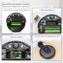for iRobot Roomba e e5 e6 e5150 e5152 e6198 and i i3 3150 i3+ 3550 i4 4150 i4+ 4552 i6 I7 i7158 i7+ 7150 7550 i8 Plus Replacement Lithium Ion Battery ABL-D1 4624864 4INR19/65 DC 14.4V 1800MAH/26WH