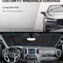 Pigenius Windshield Sunshade for Honda Odyssey 2011-2017 Front Window Sun Shade - AstraGuard