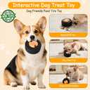 Treat Dispensing Dog Toys, Interactive Dog Puzzle Toys for Boredom Relief & Training, Teeth-Cleaning Chew Toys, Slow Feeders for Small & Medium Dogs