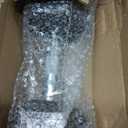 Yes4All Chrome/Rubber Grip Encased Hex Dumbbells  Hand Weights With Anti-Slip 10-30 LBS Pair