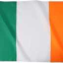 TOPFLAGS Irish Flag 3x5 Outdoor Heavy Duty Ireland Flags for St Patrick Day Outside 3 by 5 Foot Sewn Stripes Banner with 2 Brass Grommets Fade-resistant Vivid Color