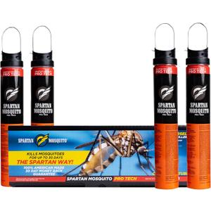 Spartan Mosquito Pro Tech - 1 Acre Pack 4 Tubes (2 Boxes) 100% American Made