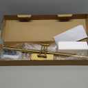 Picture Light Battery Operated with Remote LED Dimmable Picture Light for Paintings, Brass Rechargeable 24 inch Battery Operated Wall Sconce for Art Lighting Gallery Portrait Artwork