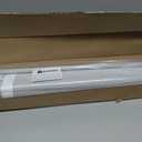 Changshade No Drill Roman Shades Cordless Blinds Blackout for Indoor Windows, Room Darkening Black Out Tension Rod No Hardware No Tools Inside Mount,Shade Size 32.5Inch Wide 50Inch High,Light Grey