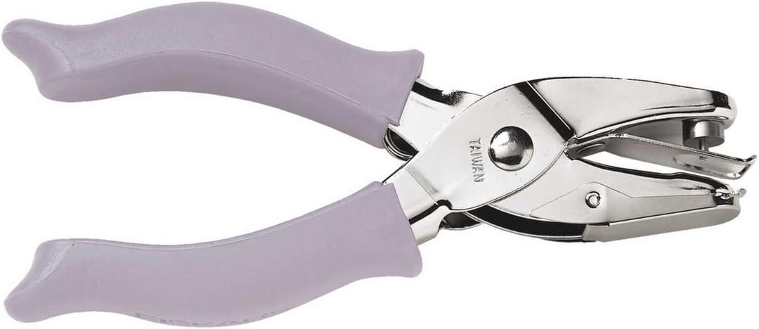 Fiskars 23527097J Circle Hand Punch, 1/4 Inch, Purple