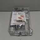 Simple Houseware Stackable Front Loading Beverage Can Dispenser Rack, Chrome - 2 Pack (Standard)