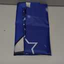 KatchOn, Blue Happy 2nd Birthday Banner - Xtralarge, 72x44 Inch | 2nd Birthday Decorations for Boys, Girls | Banner for Blue Party Decorations Happy Birthday Backdrop | Happy Birthday Sign (Blue and Silver)