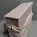 Linen Closet Luxury Cotton 144 Thread Count Organic Cotton 4-Piece Sheet Set, King, Light Pink