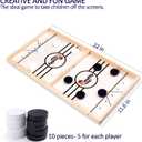 Nutty Toys Sling Puck Family Game XL - Fast & Rapid Tabletop Table Battle, Top Xmas Gift 2026, Unique Kids & Adults Christmas Stocking Stuffer Idea, Best Teenage Girl, Teen Boy & Tween Holiday Present