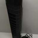 Uthfy 31 Inch Tower Fan for Bedroom, 120 Oscillating Quiet Standing Bladeless Fan With Remote, 7.5H Timer, 3 Speeds, 3 Modes, for Room, Dorm, Office, Black