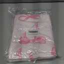 Pink Bow Beach Towel Coquette Beach Towel Gift 60 x 30 Inch Coquette Birthday Pink Bow Party Decorations for Birthday Baby Shower Bridal Shower Bachelorette Party Decor