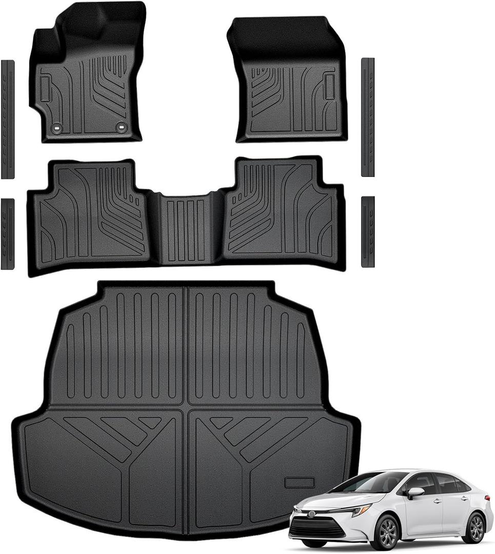 Floor Mats for 2020-2027 Toyota Corolla Sedan Accessories