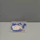 4PCS Blue Cat Birthday Party Supplies for Kitten Bandana Hat Number Decorations Pet Birthday Outfit Kit