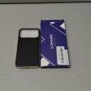 LOHASIC for iPhone 17 Pro Case Leather, Luxury Vegan Leather Business Style Strong Magnetic Cover Protective Cases Compatible with MagSafe 6.3 inch 2025, Black Gold