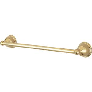 Kingston Brass BA3962PB Restoration Towel-Bar, 18-Inch, Polished Brass