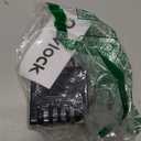 Combination Lock for Outdoor & Indoor | Heavy Duty, Weatherproof, 4-Digit Security | Padlock for Lockers, Gates, Fences, Sheds, Storage | 1-Pack, Black