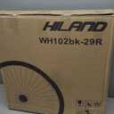Hiland 29" x 1.75" Alloy Bike Rim for 1.75 to 2.215 Inch Tire, Front & Back MTB Wheelset for Dis Brake with 7 Speed Freewheel, Bolt On Axle, Bicycle Accessories for Adult Bikes