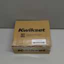 Kwikset Tustin Interior Privacy Door Handle with Lock, Door Lever For Bathroom and Bedroom, Matte Black Reversible Keyless Turn Lock, with Microban Protection (Privacy (Pack of 1))