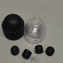 Silicone Ice Ball Molds for Whiskey - Set of 4 Round Makers with Lids for Cocktails, Bourbon, and Drinks